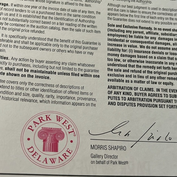 Seriolithograph “GRAPE PERFECTION” by SCOTT JACOBS - Picture 6 of 9